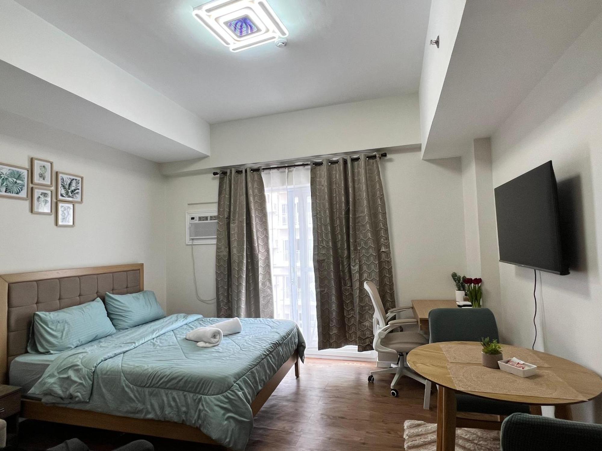 Apartment Vp - Amani Grand Residences, 03 Minutes Away From Mactan Airport - Bldg B - Unit 522 Lapu-Lapu City
